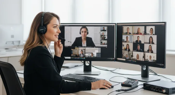 Online (Uzaktan) Simültane Tercüme Hizmeti | Zoom & Webinar